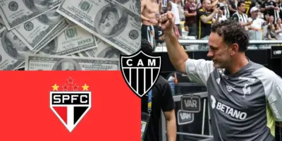 Dupla de Rabello e direto da Europa: Atlético-MG arromba os cofres pra assinar com craque do São Paulo de 18M