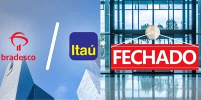 Bradesco / Itaú / Banco fechado - Montagem: TVFOCO