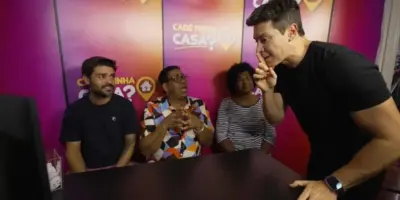 Grupo Pixote e a empresária Sylvia Araújo surpreendem família no quadro “Cadê Minha Casa?”