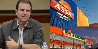 Eduardo Paes, RJ - Assaí e Atacadão (Foto: Reprodução, Montagem - TV Foco)
