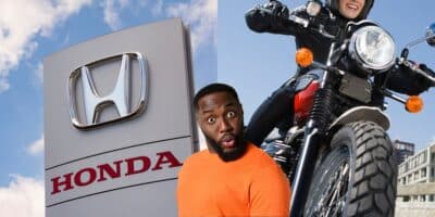 Honda e moto de rival - Foto Reprodução Internet