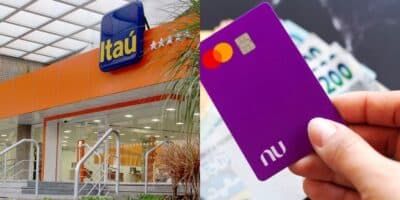 Itaú e Nubank - Foto Reprodução Internet