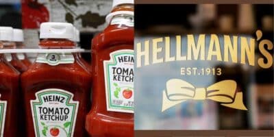 Ketchup Heinz e Hellmann's (Fotos: Reproduções / Andrew Kelly / Internet)