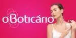 Logo do Boticário e mulher passando perfume (Fotos: Reproduções / Internet / Canva)