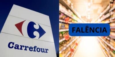 Logo do Carrefour / Falência - Montagem: TVFOCO