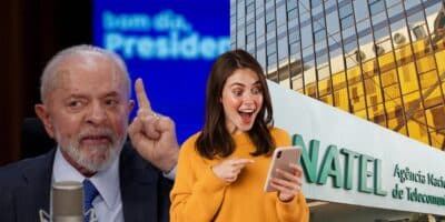 Lula e Anatel com internet de graça - Foto Reprodução Internet