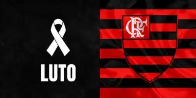 Luto no Flamengo - Foto Reprodução Internet