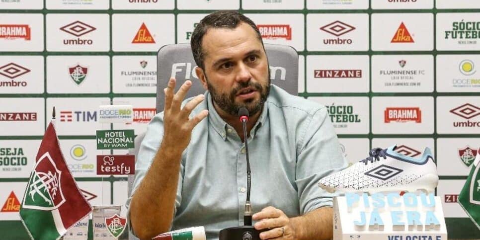 Mário Bittencourt, presidente do Fluminense (Foto: Lucas Mercon/Fluminense FC)