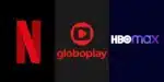 Netflix, Globoplay, HBO (Foto: Reprodução, Montagem - Tv Foco)