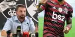 Pedrinho no Vasco e jogador do Flamengo - Foto Reprodução Internet
