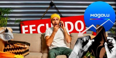 Rede de móveis, rival da Magalu, fechou as portas e ainda deixou centenas de clientes no prejuízo (Foto: Reprodução/Montagem/Lennita/TV Foco/Canva/Magalu)