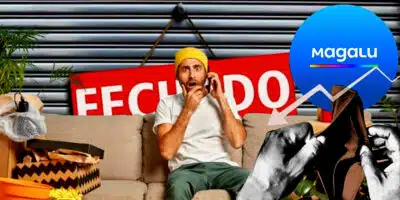 Rede de móveis, rival da Magalu, fechou as portas e ainda deixou centenas de clientes no prejuízo (Foto: Reprodução/Montagem/Lennita/TV Foco/Canva/Magalu)