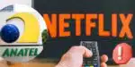 Anatel e Netflix (Foto: Reprodução / Canva / Montagem TV Foco)