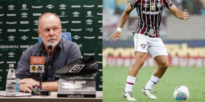 Mano Menezes vai perder titular no Fluminense (Foto: Lucas Merçon/Fluminense FC)
