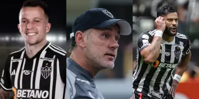 Para ser parceiro de Bernard e Hulk: Milito ganha reforço dos sonhos no Atlético-MG