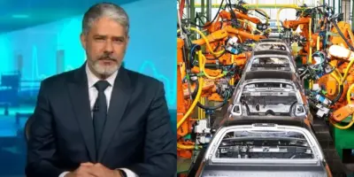 “Baque histórico”: Fábricas fechadas e adeus de montadora de carros no Brasil confirmada por Bonner no JN