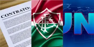 Jornal Nacional é paralisado com chegada de reforço nº1 ao Fluminense   - (Foto: Reprodução / Internet)