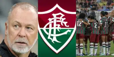 Mano e Fluminense - Foto: Internet | Divulgação (LUCAS MERÇON/FLUMINENSE FC)
