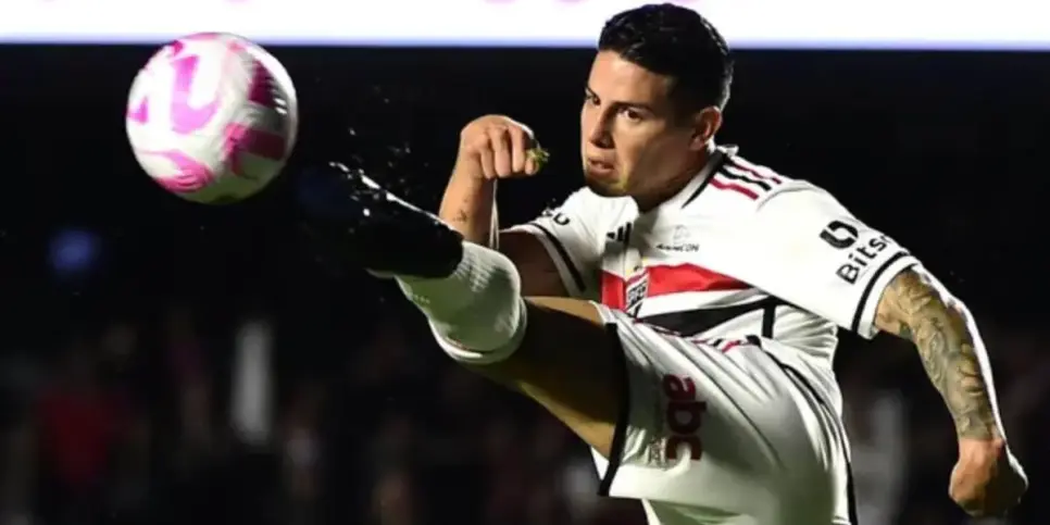 James Rodriguez deixou o clube de futebol para trás (Reprodução: Marcos Ribolli) James Rodriguez deixou o clube de futebol para trás (Reprodução: Marcos Ribolli)