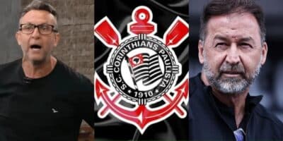 Neto para Donos da Bola às pressas e crava novo presidente ao Corinthians - Foto: Montagem