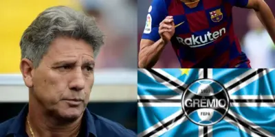 Essa nem Neymar vai superar: Renato Gaúcho manda buscar e Grêmio arma chegada de substituto de Suárez