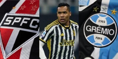 Grêmio arma barrar volta TRIUNFAL de Alex Sandro ao São Paulo - (Foto: Montagem / TV FOCO)