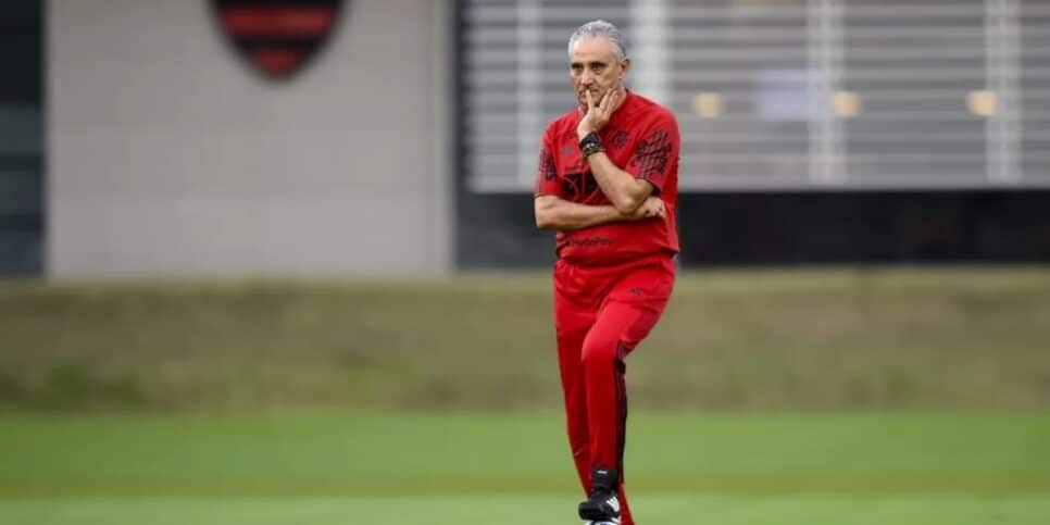 O técnico de futebol (Reprodução: Marcelo Cortes/Flamengo)