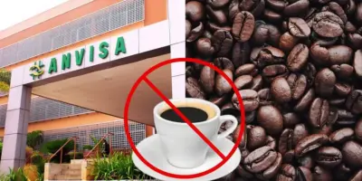A proibição da Anvisa contra 8 cafés, rivais da Pilão, confirmado em jornal da Record por flagra de nojeira