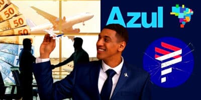 Azul comprou gigante dos transportes para aniquilar concorrência como a Latam (Foto Reprodução/Montagem/Lennita/Tv Foco/Canva)