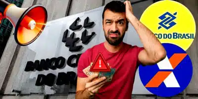 Banco do Brasil e Caixa anunciam nova moeda do BC e que pode fazer a moeda cair por terra (Foto Reprodução/Montagem/Tv Foco/Canva/BB/CAIXA)