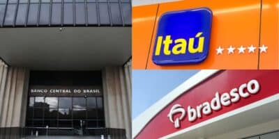 Banco Central / Itaú / Bradesco - Montagem: TVFOCO