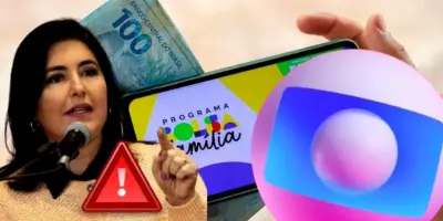 “Passando de 70 bilhões”: Jornal da Globo paralisa com anúncio de Tebet atingindo em cheio o Bolsa Família