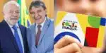 Bolsa Família - Presidente Lula e Wellington Dias (Foto- Reprodução, Montagem - TV Foco)