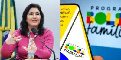 Bolsa Família recebe alerta de Simone Tebet (Foto: Montagem TV Foco)