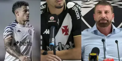 Coutinho oficialmente fora e +1 craque dando ADEUS: Pedrinho sofre com debandada de 2 estrelas no Vasco