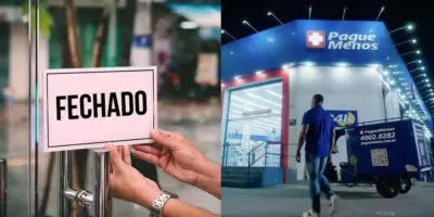 “Estamos encerrando”: O fechamento de unidade crucial da farmácia Pague Menos com comunicado da rede