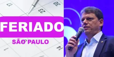 Tarcísio ciente: Feriado é confirmado em SP em plena QUARTA (4/9) a inúmeros CLTs