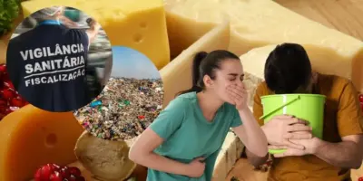 Vai VOMITAR: Vigilância Sanitária acaba de proibir marca de queijo popular e 600kg podres vão pro lixo