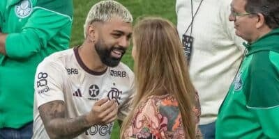 Gabigol e Leila Pereira  (Foto Reprodução/MAGA JR:AGÊNCIA F8:ESTADÃO CONTEÚDO)