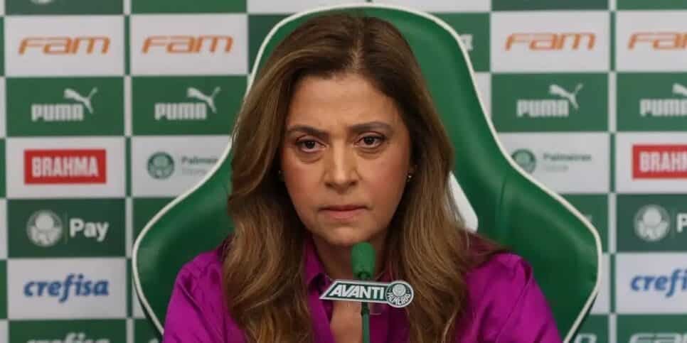 Leila Pereira, presidente do Palmeiras (Foto- Cesar Greco:Palmeiras)
