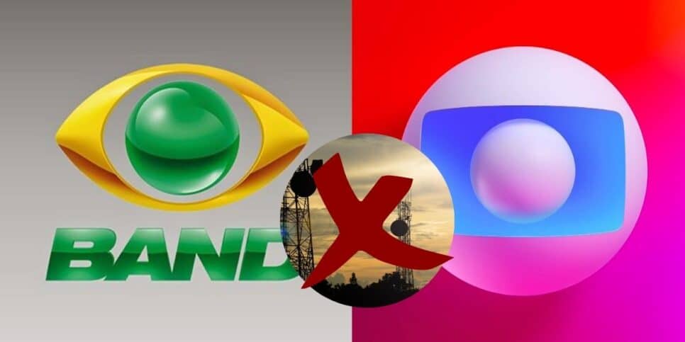 Band e Globo brigam por transmissão da Fórmula 1 em 2025 (Montagem: TVFOCO)