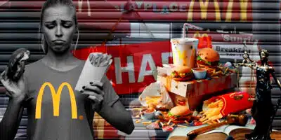 Unidades de McDonald's fecharam em país após denúncia de falta de higiene e situação parou na Justiça (Foto Reprodução/Montagem/Lennita/Tv Foco/Pinterest/Canva)