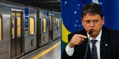 Metrô de São Paulo / Tarcísio de Freitas - Montagem: TVFOCO