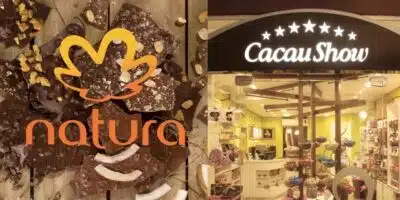 Natura / Cacau Show - Montagem: TVFOCO