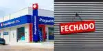 Pague Menos / Placa de Fechado - Montagem: TVFOCO
