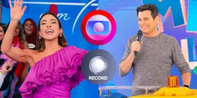 Apresentador da Globo anuncia ida pra Record, mas Patrícia e Portiolli estraçalham rival: Audiências 4/8