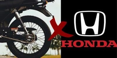 Shineray Worker 125 / Logo da Honda - Montagem: TVFOCO