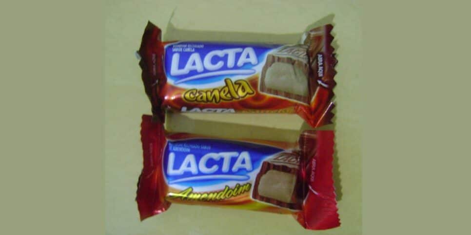 Bombom Lacta Amendoim e Canela (Reprodução/Internet)