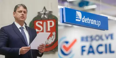 Tchau, cartórios: Tarcísio desce a caneta com lei no Detran de SP e confirma substituto a motoristas