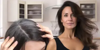 Grisalho e danos da química exterminados: Tinta caseira com 3 ingredientes cobre até a raiz do cabelo branco